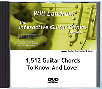 1,512 Guitar Chords To Know And Love Interactive Guitar Clinics DVDRom