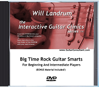 Big Time Rock Guitar Smarts Interactive Guitar Clinics DVDRom
