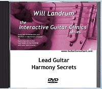 Lead Guitar Harmony Secrets Interactive Guitar Clinics DVDRom