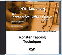Monster Tapping Techniques Interactive Guitar Clinics DVDRom